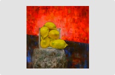 Lemons - Painting by Barry McCullough