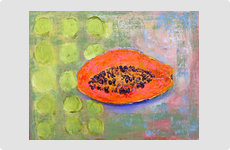 Mango - Painting by Barry McCullough